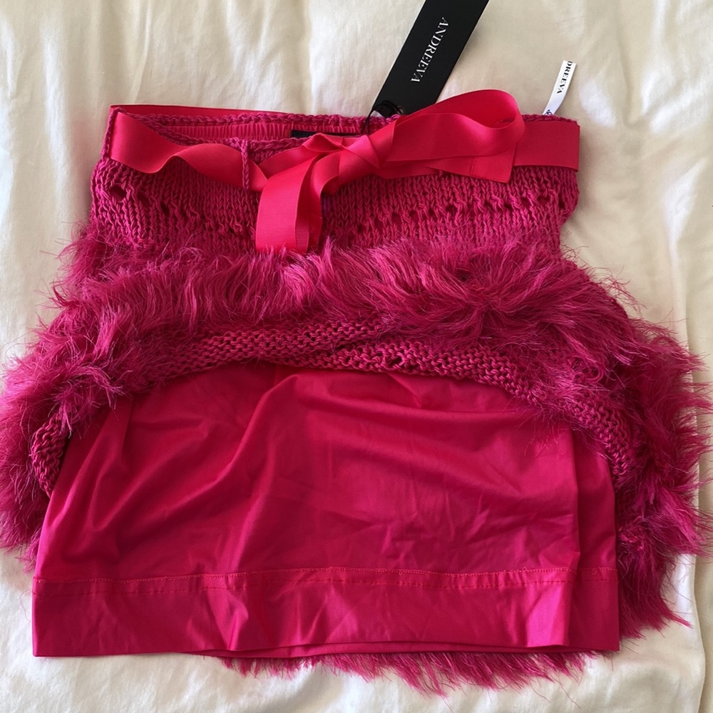 NWT Andreeva Handmade Knit Skirt - Picture 4 of 5